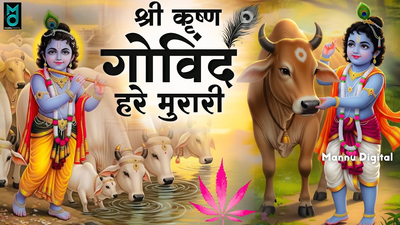 Shri Krishna Govind Hare Murari | श्री कृष्णा गोविन्द हरे मुरारी - भजन | KRISHNA BHAJAN ( FULL SONG)