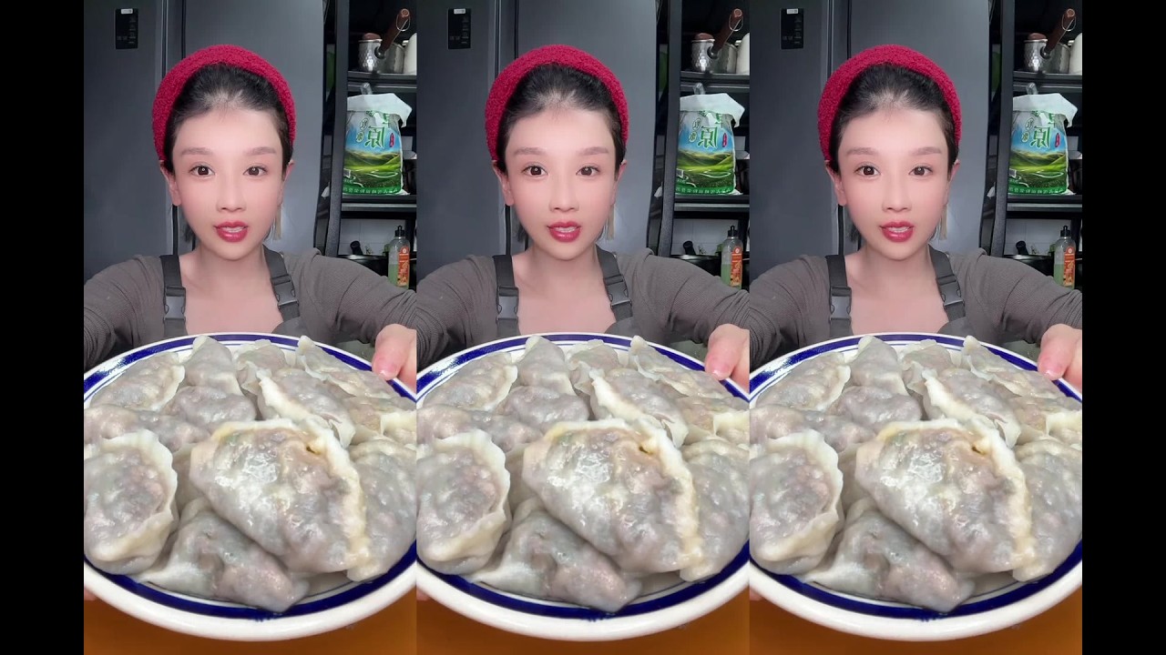 ASMR MUKBANG Meat Dumpling SEAFOOD DELICIOUS PORK BELLY EATING SHOW EatingWithLi