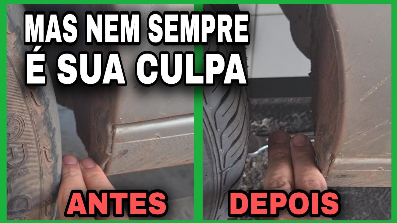 Roda recuada ou encostando no paralamas? Nem sempre é EMPENO! Pode ser só uma peça ERRADA!