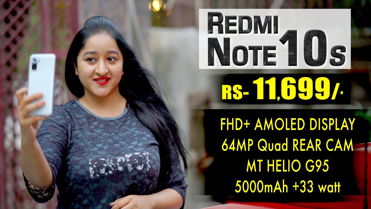 Redmi Note 10S - Unboxing & Overview in HINDI ( Indian Retail Unit )