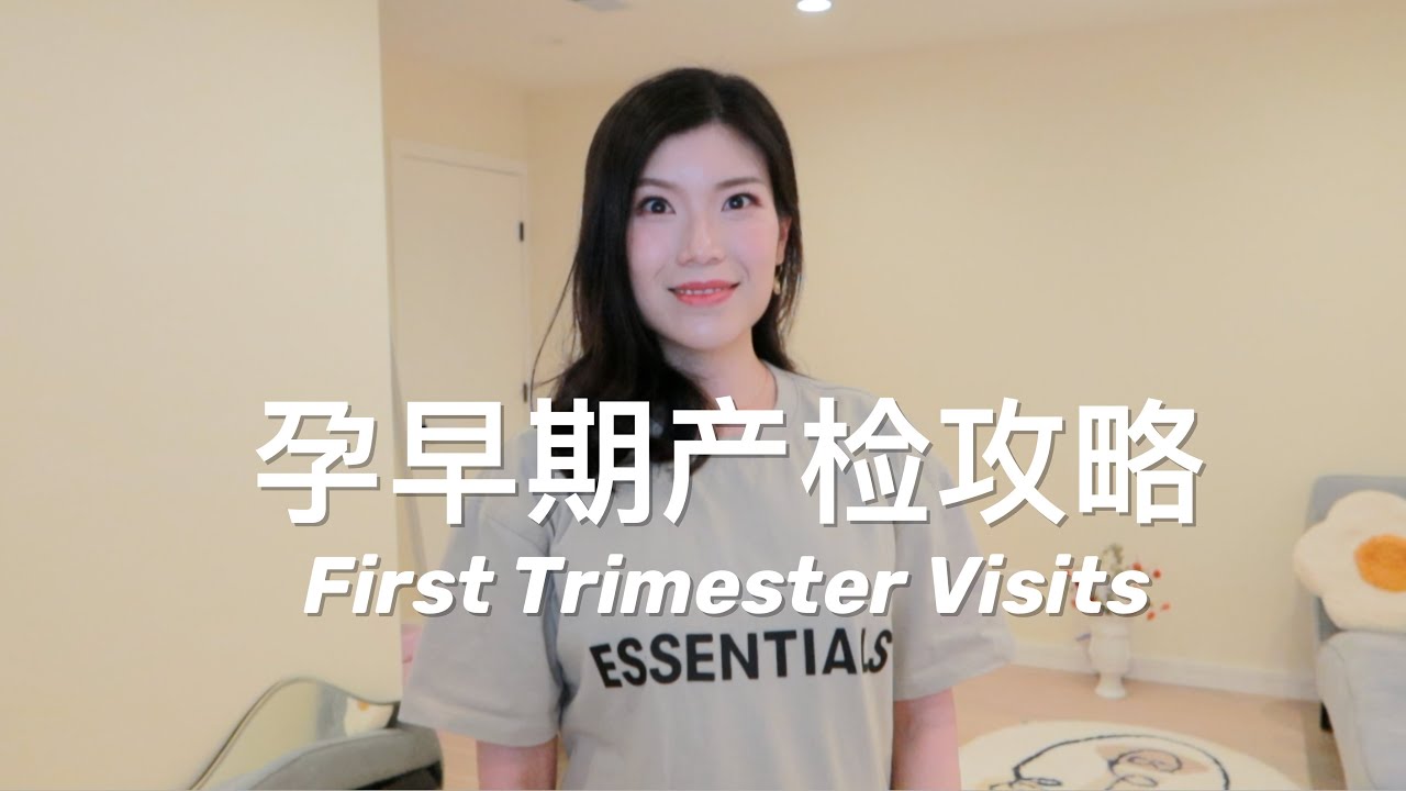 【孕期】美国孕早期产检全攻略 | 阴超腹部B超 | 唐筛NT | 基因筛查NIPT | 羊水穿刺 | Generic Testing | First Trimester Visit