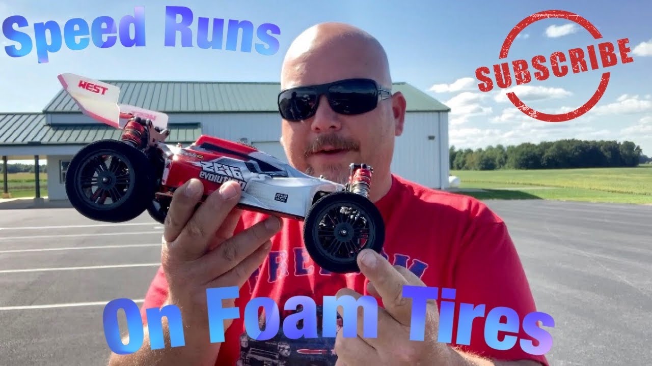 Wltoys 144001 2s & 3s Speed Runs with Contact Foam Tires