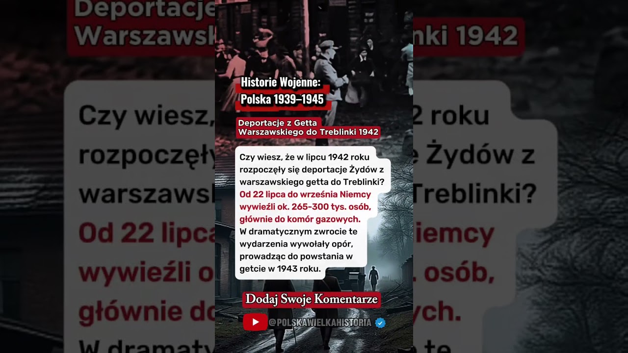 Deportacje z Getta Warszawskiego do Treblinki 1942