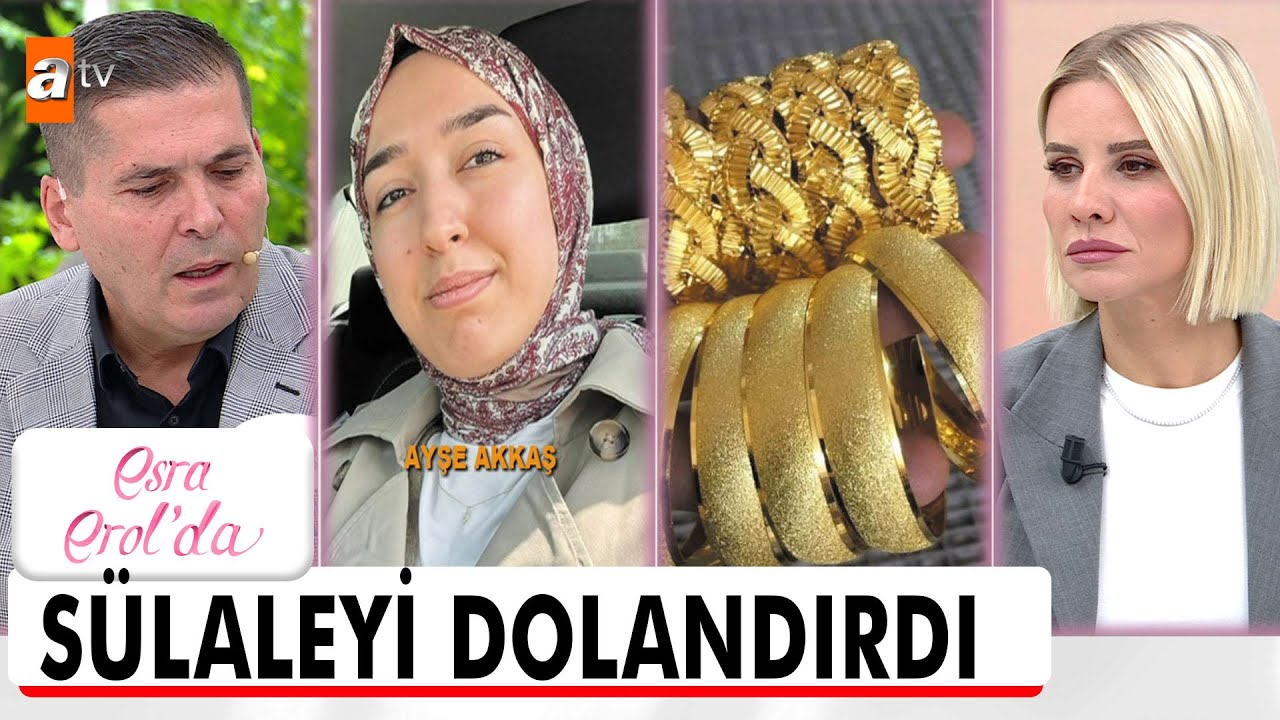 Gelinimiz milyonluk altınlarla ka&ccedil;tı! - Esra Erol'da 13 Ekim 2025