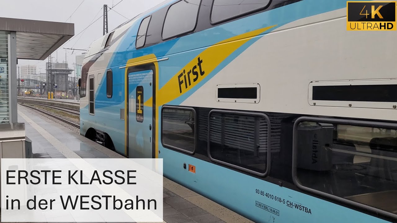 FIRST CLASS mit der WESTbahn nach MÜNCHEN | Reisebericht