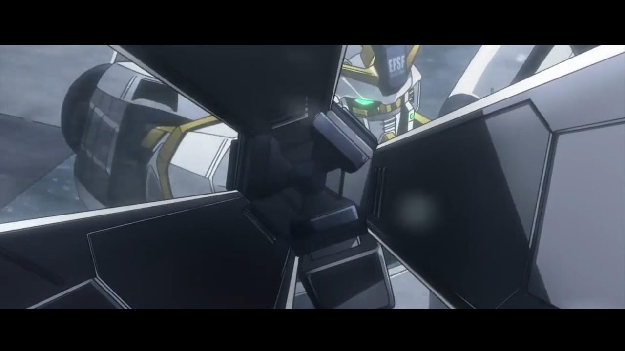 Gundam Atlas Battle Scene | GUNDAM THUNDERBOLT: BANDIT FLOWER | Snowland Battle Moment | Full HD