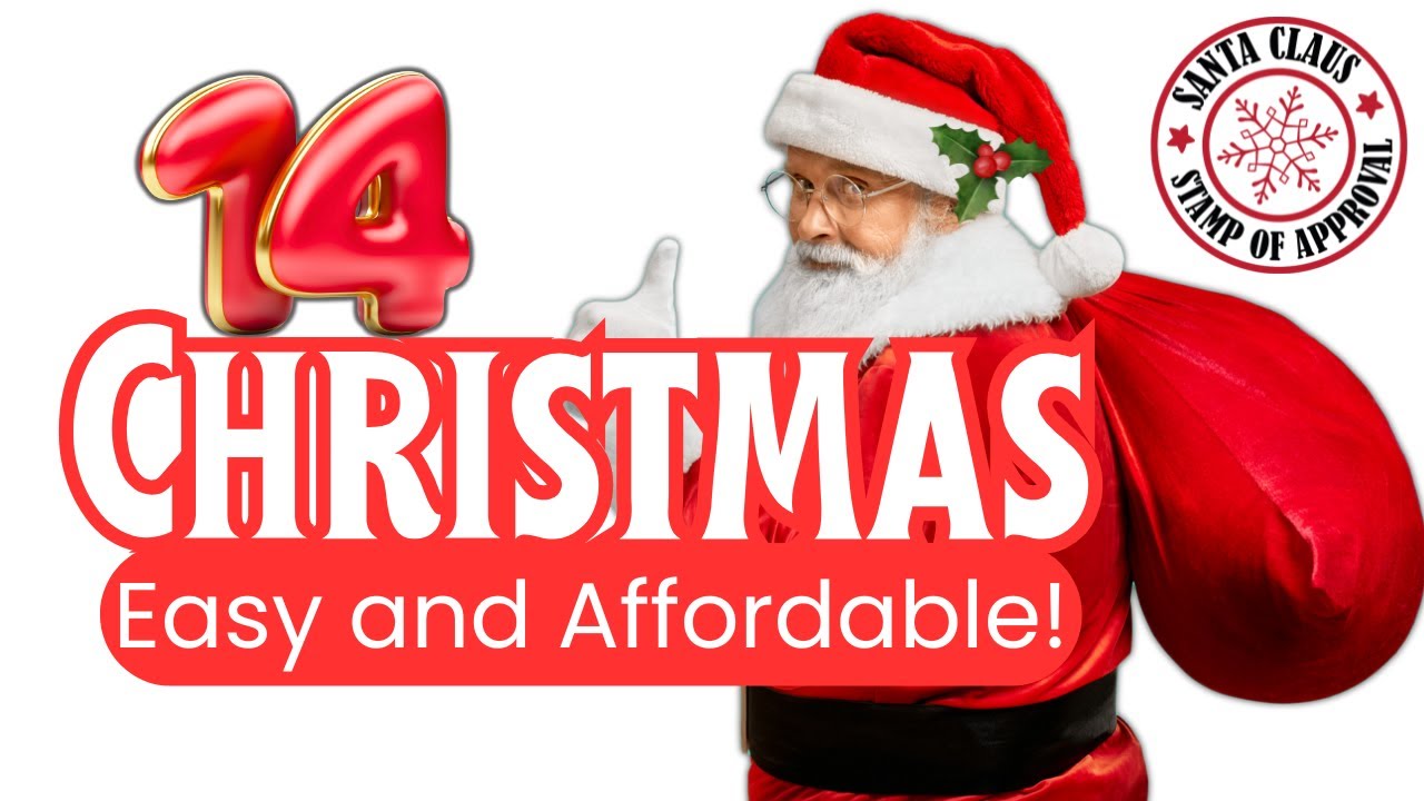 Easy AFFORDABLE Christmas Crafts To Start Today