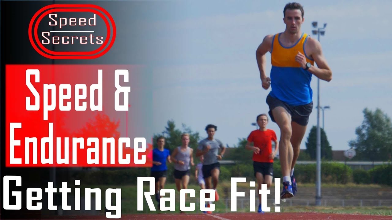 ENDURANCE TRAINING! Middle distance track session to maintain speed and build stamina.