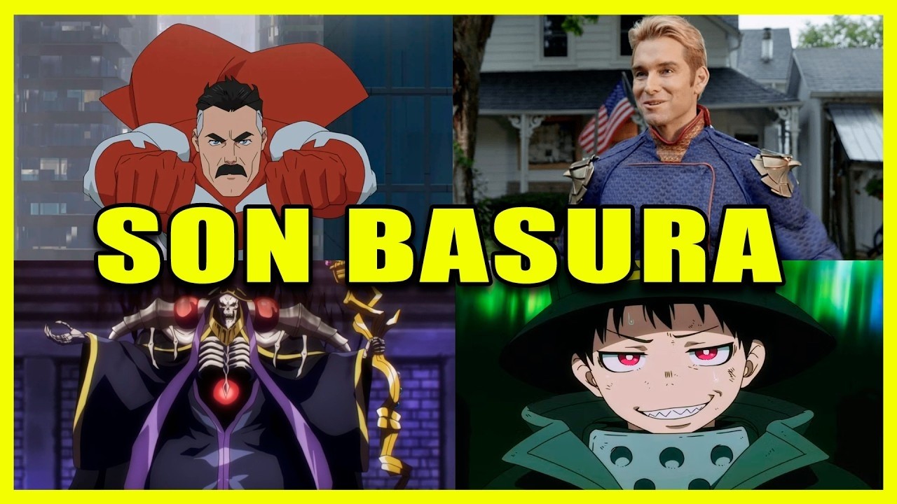 Los 5 HEROES que REALMENTE son VILLANOS del ANIME y FICCION