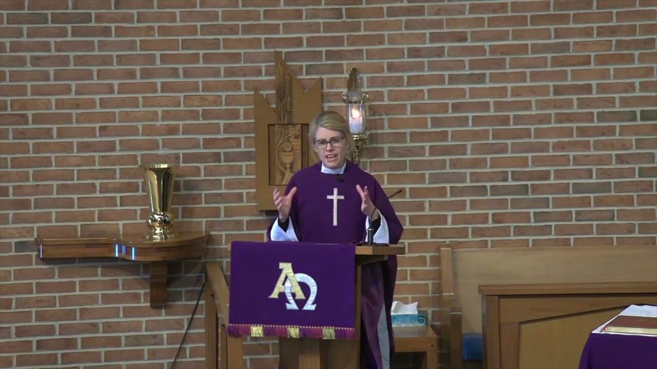 Ash Wednesday Sermon Pastor Jen