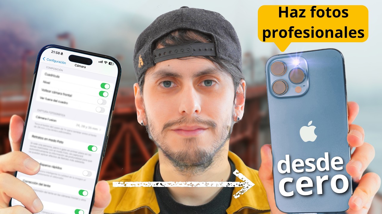 Cómo Configurar Bien la Cámara de tu iPhone DESDE CERO!