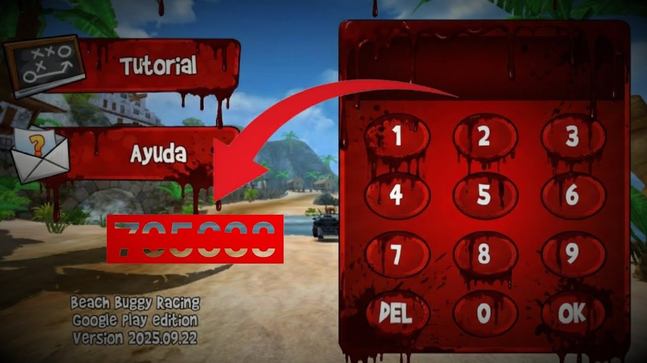 This happened to me for activating this code in Beach Buggy Racing.(CREEPYPASTA)