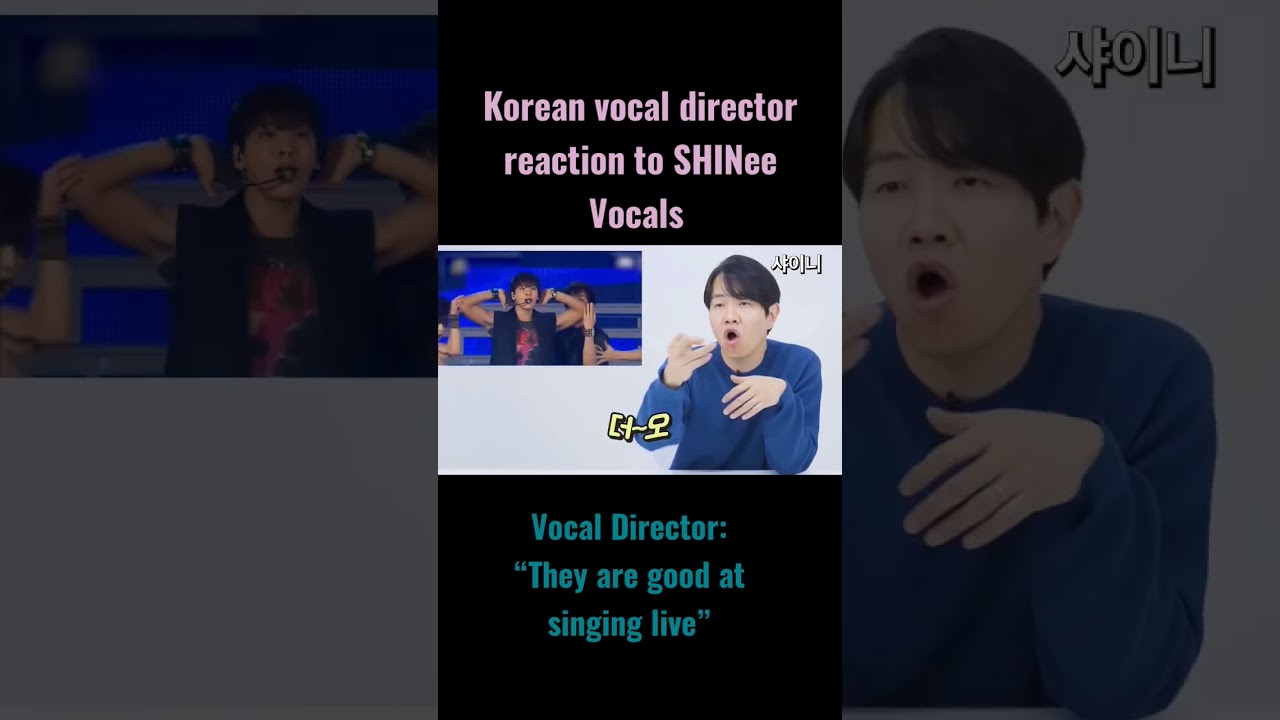 Korean Vocal director about SHINee vocals ✨