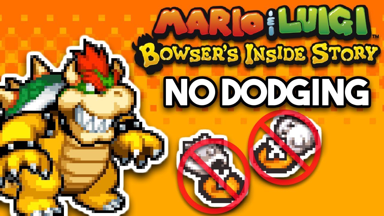 How Many Dodges Does It Take to Beat Mario & Luigi: Bowser's Inside Story? (No Dodge Challenge)