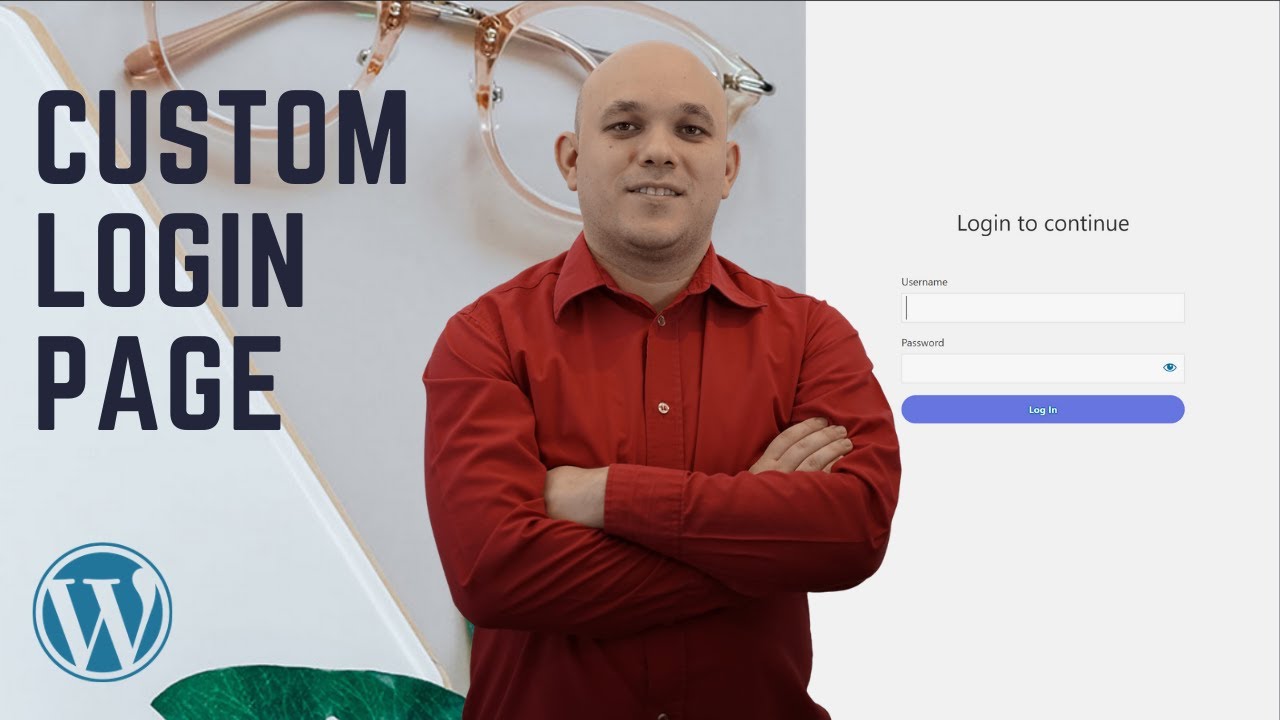 How to create a custom WordPress Login Page