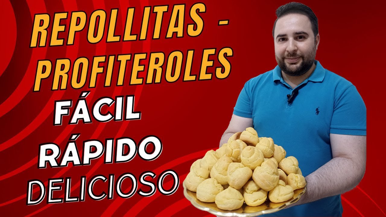 Como preparar repollitas o profiteroles fácil y rápido - Sorpréndeme
