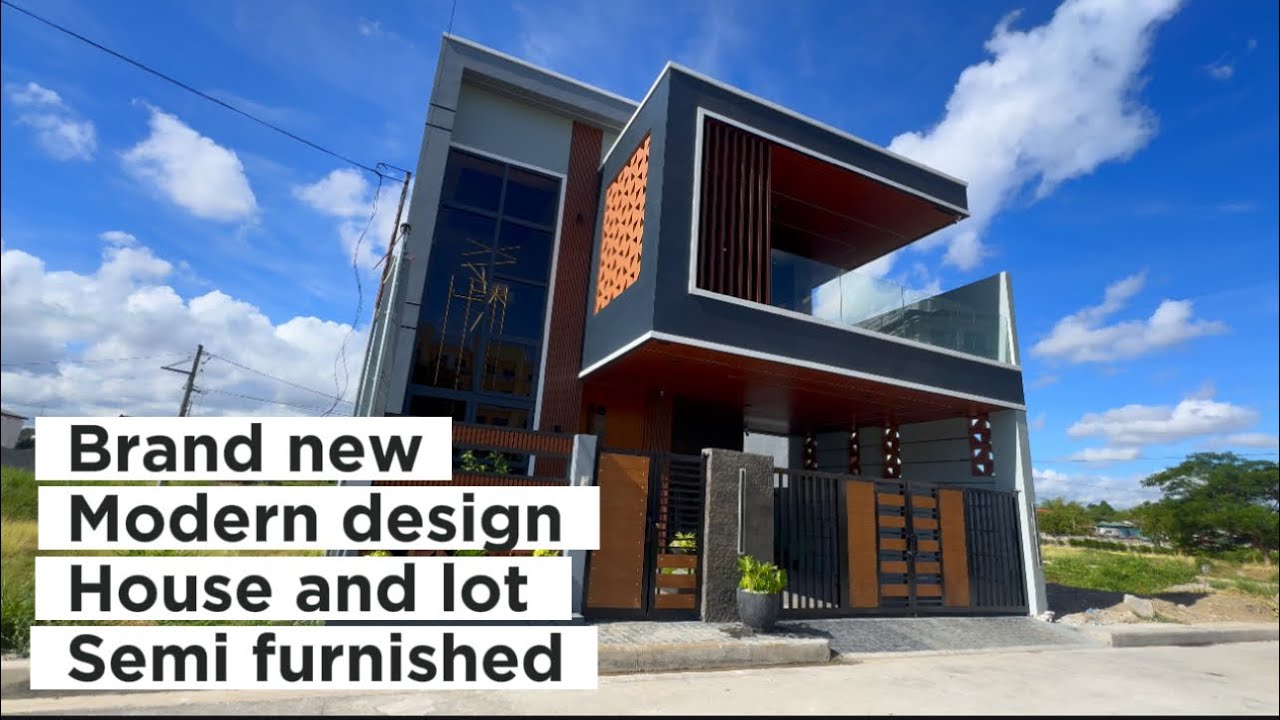 NOV-893-26 Brand new modern design house and lot semi furnished • 24/7 security