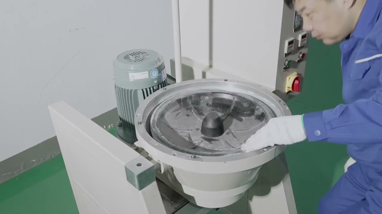 Centrifugal Disc Finishing Machine Maintenance VA Series PU Rings Repair and Replace