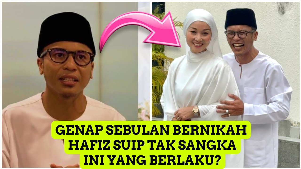 Gempar! Genap sebulan bernikah Hafiz Suip tak sangka ini yang berlaku? 😱
