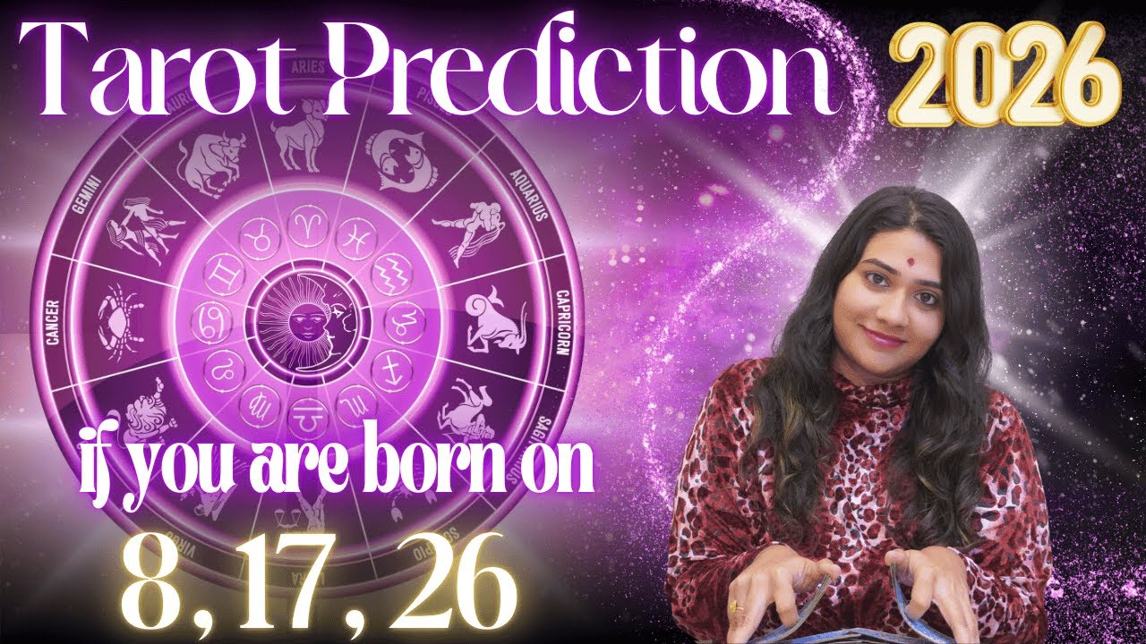 ✨ People Born on 8, 17  & 26 — Divine 2026 Message You Were Meant to Hear 🔮 #2026 #tarot