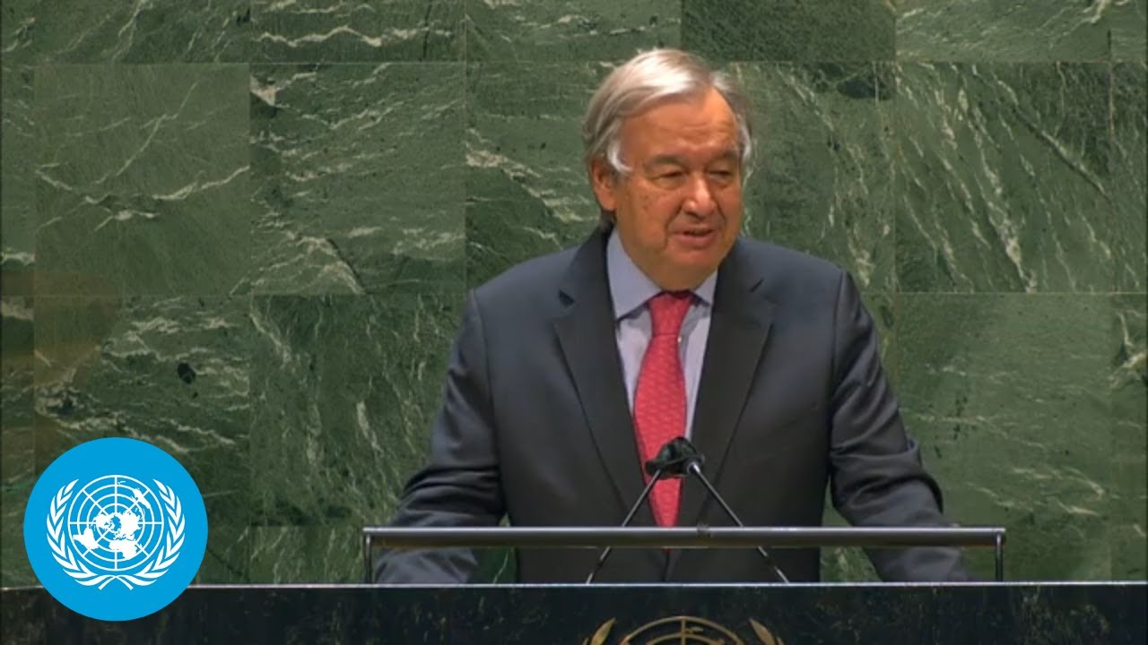 #UNGA76 - UN Chief During Opening of the 76th Session of the General Assembly | United Nations