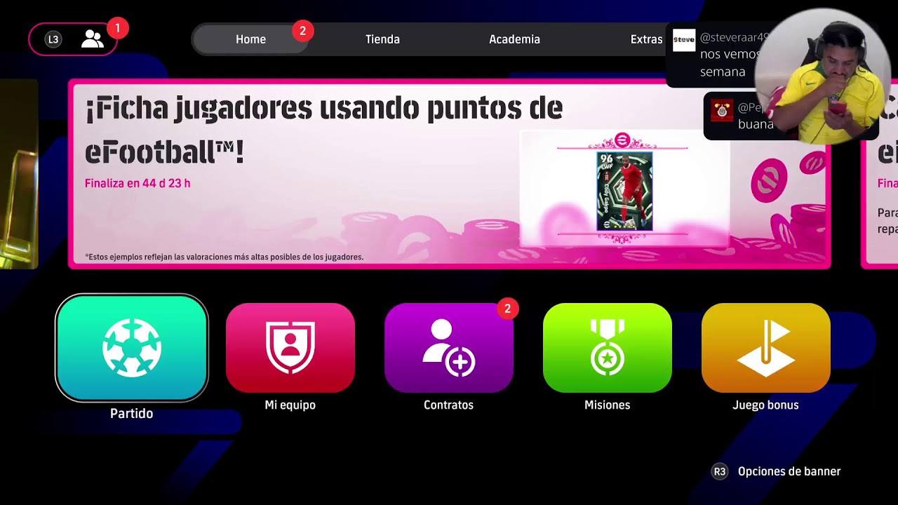 A darle con todo  EFOOTBALL 2026