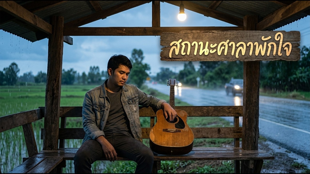 สถานะศาลาพักใจ - [Official Audio] เพลงเศร้าคนแอบรัก ที่เป็นได้แค่ที่หลบฝนชั่วคราว 🌧️