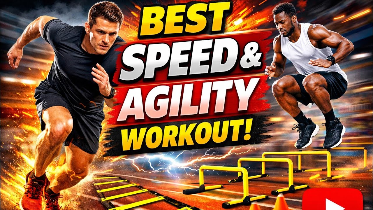 Foot Speed and Agility Drills| Best Speed & Agility Workout | Athletic Conditioning Workout