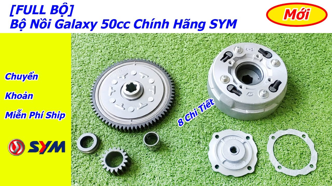 Bộ Nồi Xe Galaxy 50cc Chính Hãng SYM