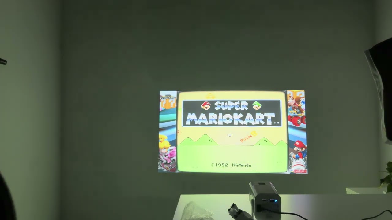 SMQ Projector 2 in 1 with Games and Wireless Controller HCS350 PRO
