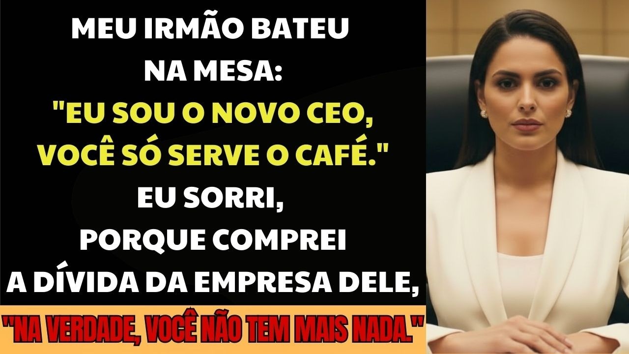 Meu Irmão Me Mandou Buscar Café Na Reunião: 