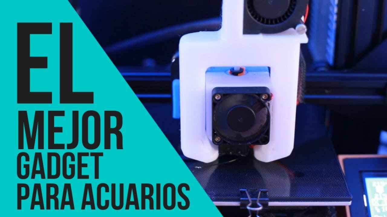 Ender 3:El super Gadget para Acuarios. Reactor de chaeto DIY