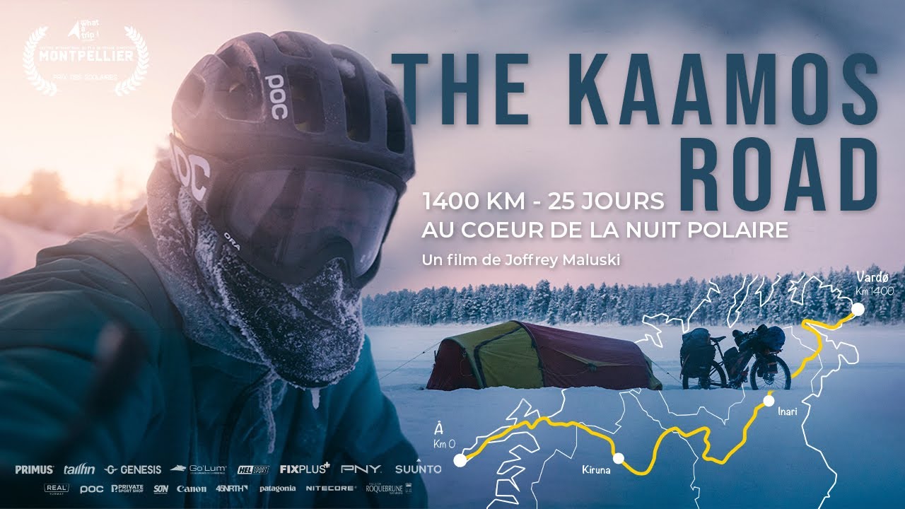 The Kaamos Road, 25 jours et 1500 km à Vélo au Cœur de la Nuit Polaire