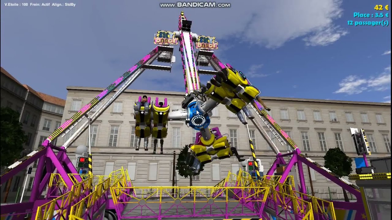 Sky Dance Simulation Ride Control  ( Dominator )