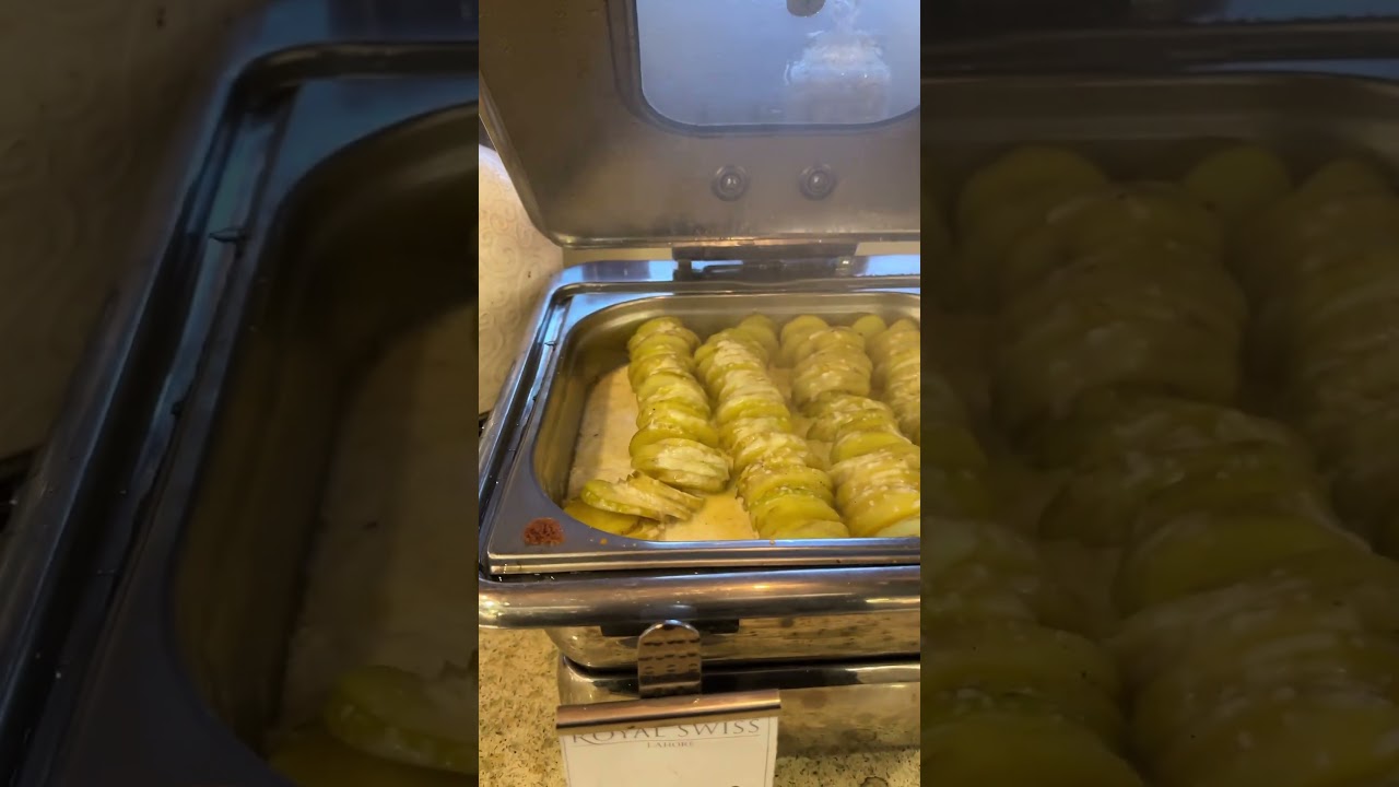 Breakfast Buffet at Royal Swiss Hotel Lahore Pakistan #hotel #food #yummy