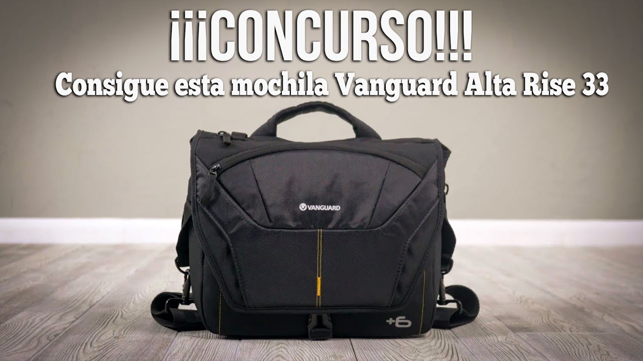 ¡Gana una mochila Vanguard Alta Rise 33!