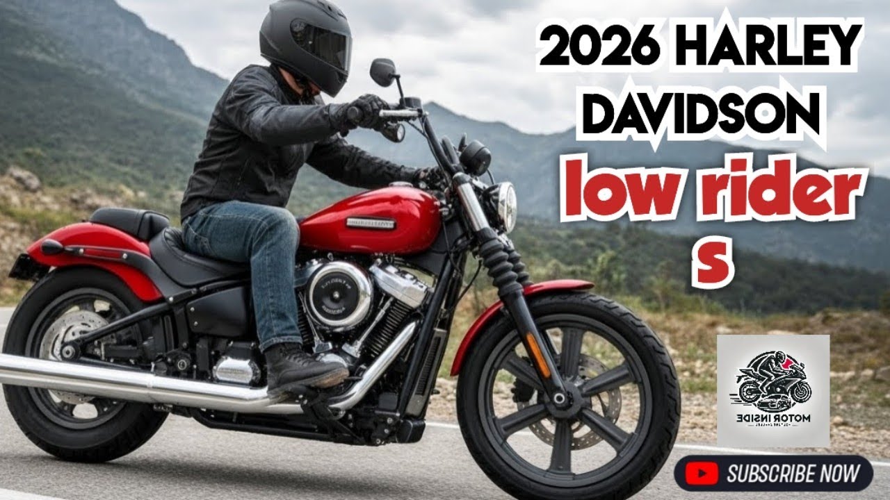 Обзор, цена и характеристики Harley-Davidson Low Rider S 2026 года! #мотоцикл #harleydavidson