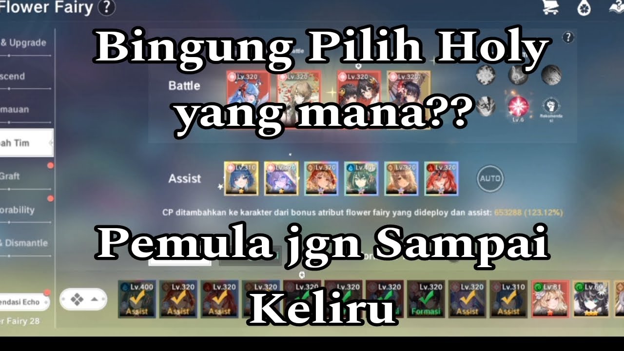 REKOMENDASI FAIRY FLOWER HOLY UNTUK PEMULA - F2P - THE LEGEND OF NEVERLAND