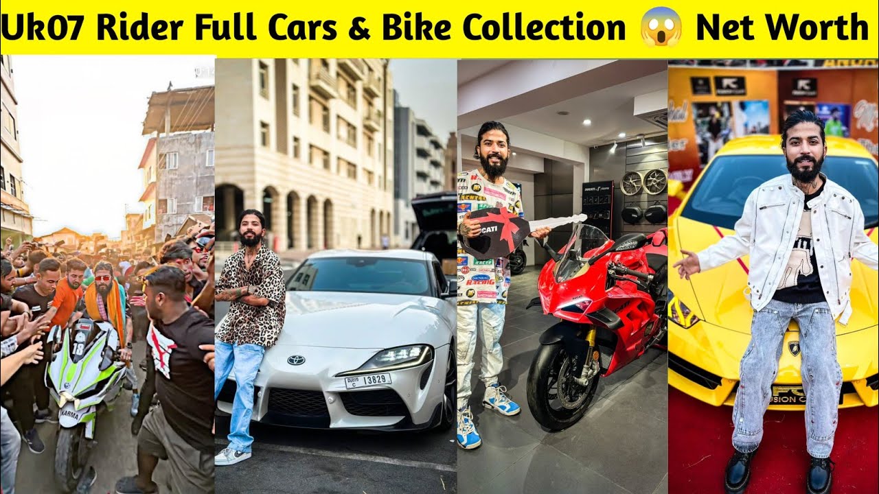 The Uk07 Rider 10 Crore 😳 Full Car & Bike Collection | Income & Net Worth 😱 | Babu Bhaiya