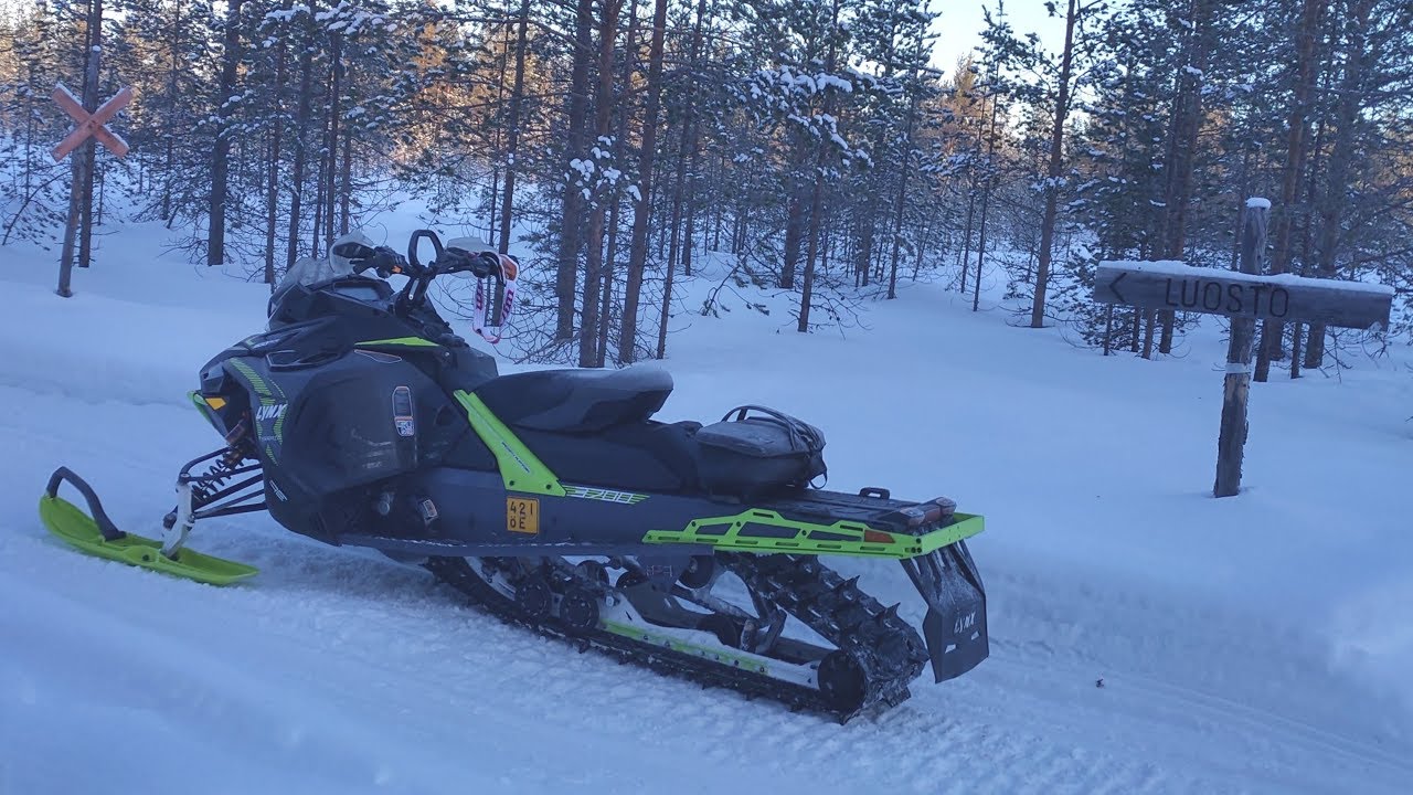 LYNX XTERRAIN 900 TURBO | Pyhätunturi-Luosto moottorikelkalla!