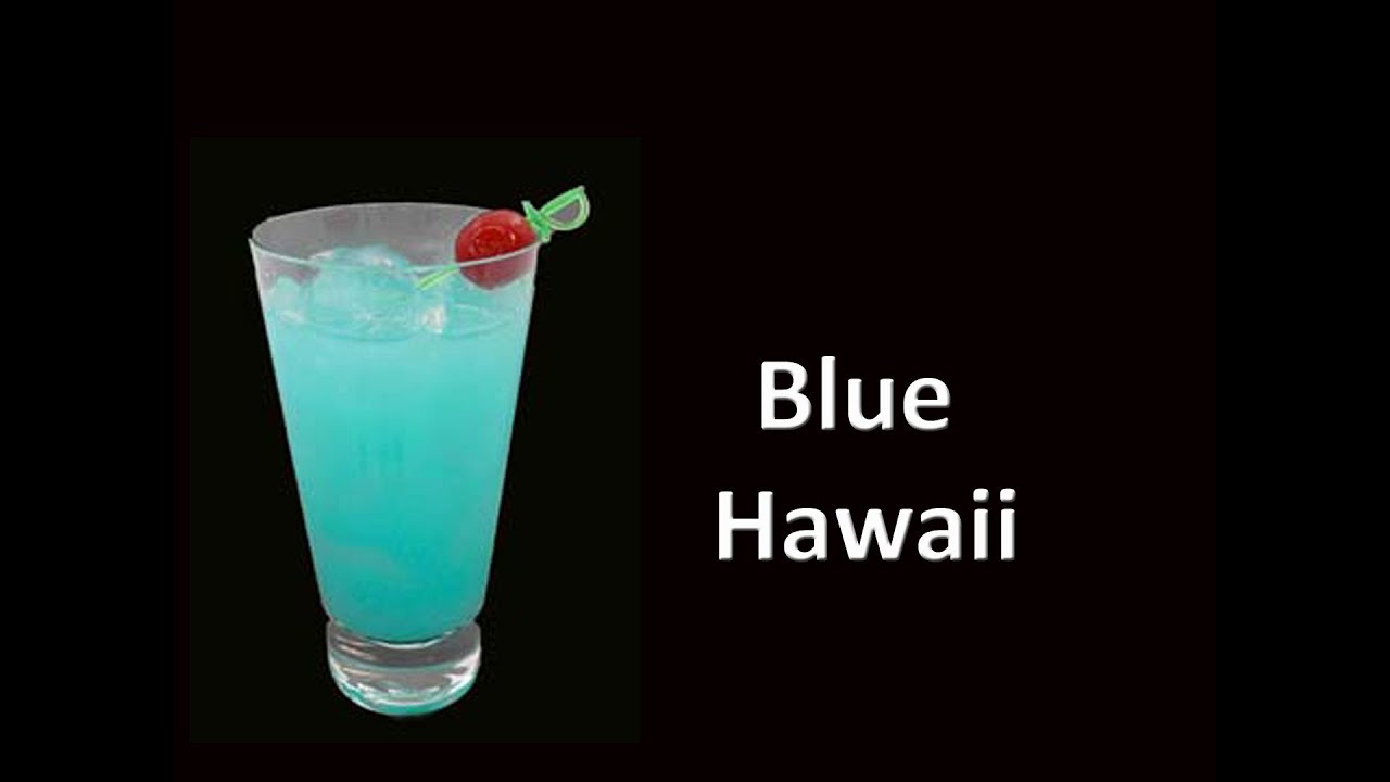 Blue Hawaii Cocktail Drink Video