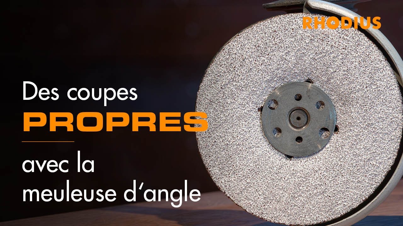 Le disque en fibre spécialement conçu pour l'aluminium lors d'un test extrême