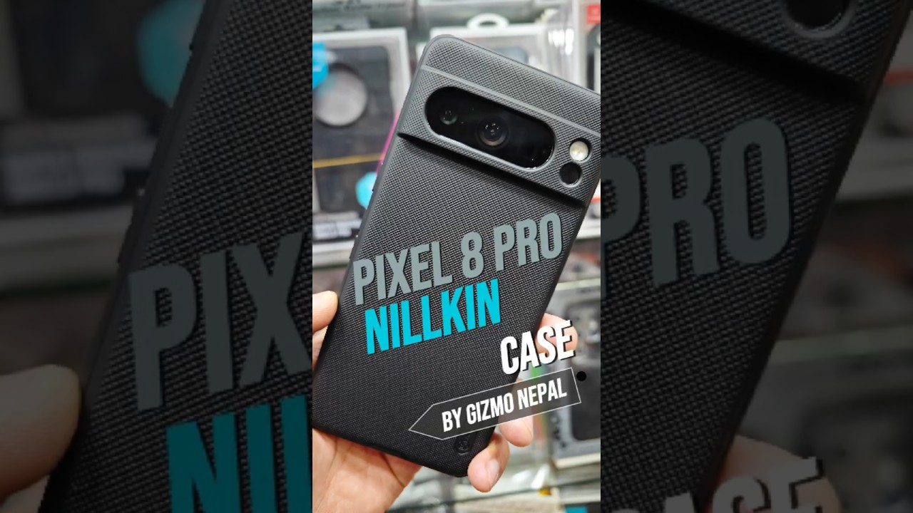Google Pixel 8 Pro Nillkin Super Frosted Shied Pro Case. #gizmonepal  #pixel8pro #nillkincase
