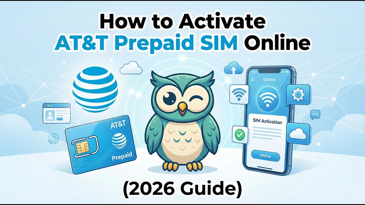 How to Activate AT&T Prepaid SIM Online (2026 Guide)