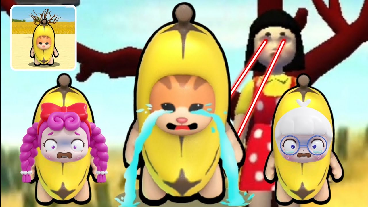 해피캣 오징어게임ㅣ과연 상금을 얻을수 있을까?😖 Banana Survival Master
