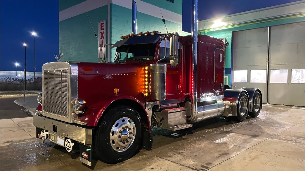Peterbilt 379: Ride With Me For A Day. Ends In POLICE CHASE!