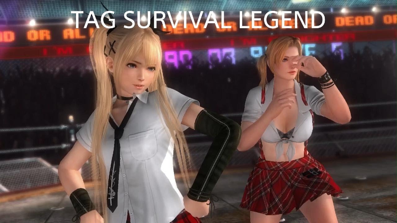 DEAD OR ALIVE 5 Last Round - TAG SURVIVAL LEGEND - MARIE ROSE & TINA