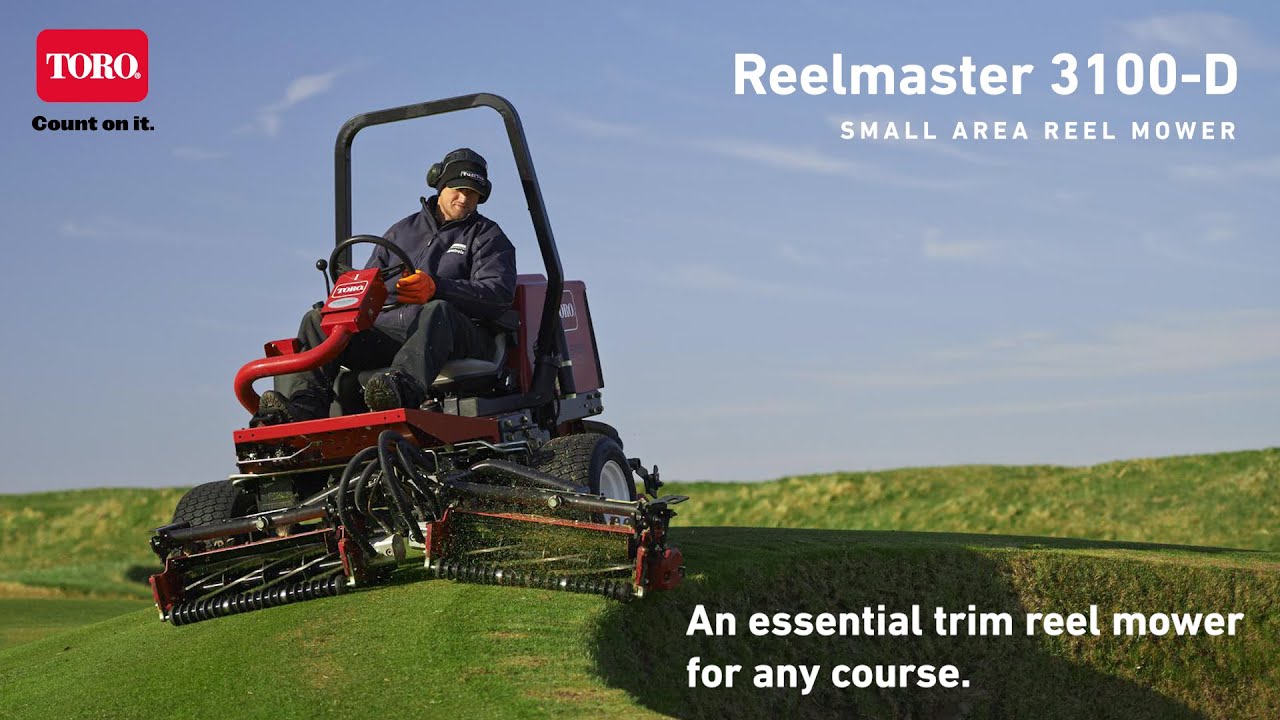 Toro Reelmaster 3100-D in Action | Precision Mowing at Golf Course in India