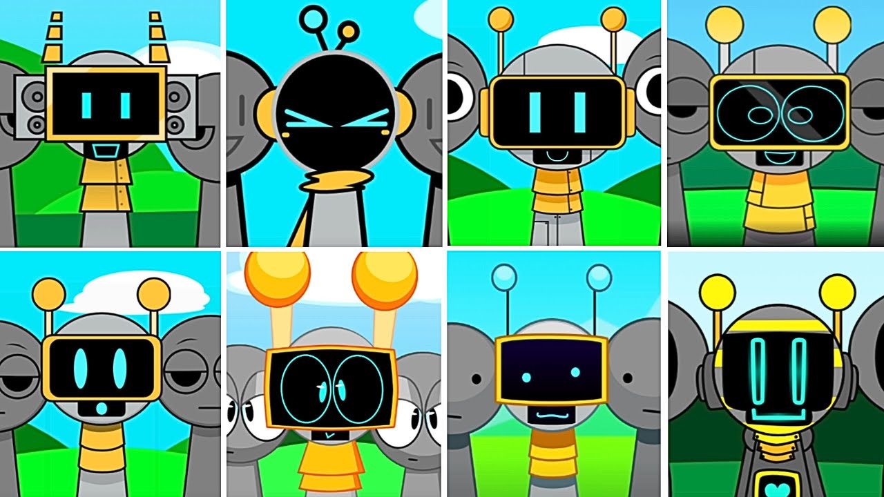 Incredibox - Sprunki but only FUN BOT in ALL Different Mods.Version 3