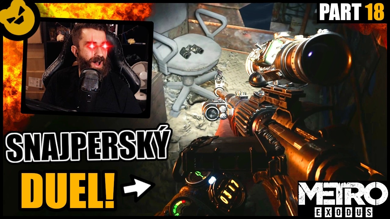 ŠIALENÝ SNAJPERSKÝ DUEL! [ METRO EXODUS CZ SK ] 18